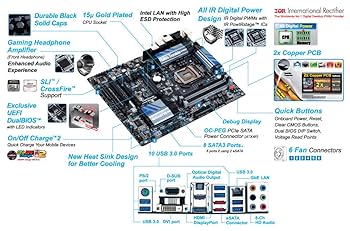 Amazon.com: Gigabyte GA-Z87X-UD3H Desktop Motherboard